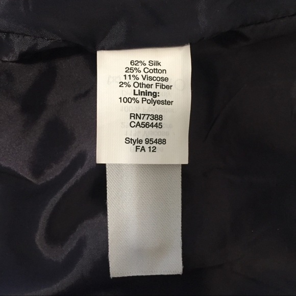 J. Crew | Cafe Capri Navy and White Pants - Picture 7 of 8